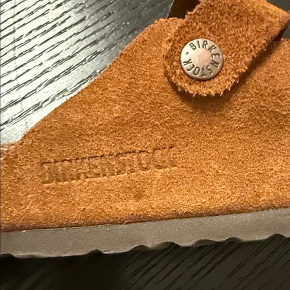 Birkenstock Boston Suede Clogs • Taupe Brown • Size 37 (6–6.5) - Picture 7 of 10